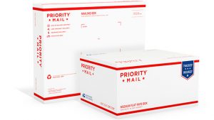 Priority Mail boxes